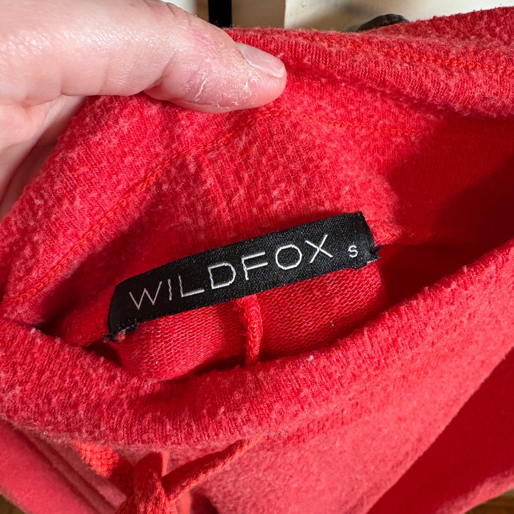 Wildfox Bright Red Lounge Set - Picture 3 of 5